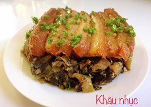 CHUYÊN ĐỀ ẨM THỰC TRUNG QUỐC: BÀI 2. KHÂU NHỤC