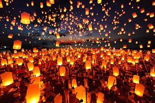 NGẮM CHIANGMAI RỰC RỠ TRONG LỄ HỘI ÁNH SÁNG LOY KRATHONG
